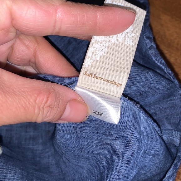 Soft Surroundings Pool Party Shirt style 2DC98 - Picture 11 of 11